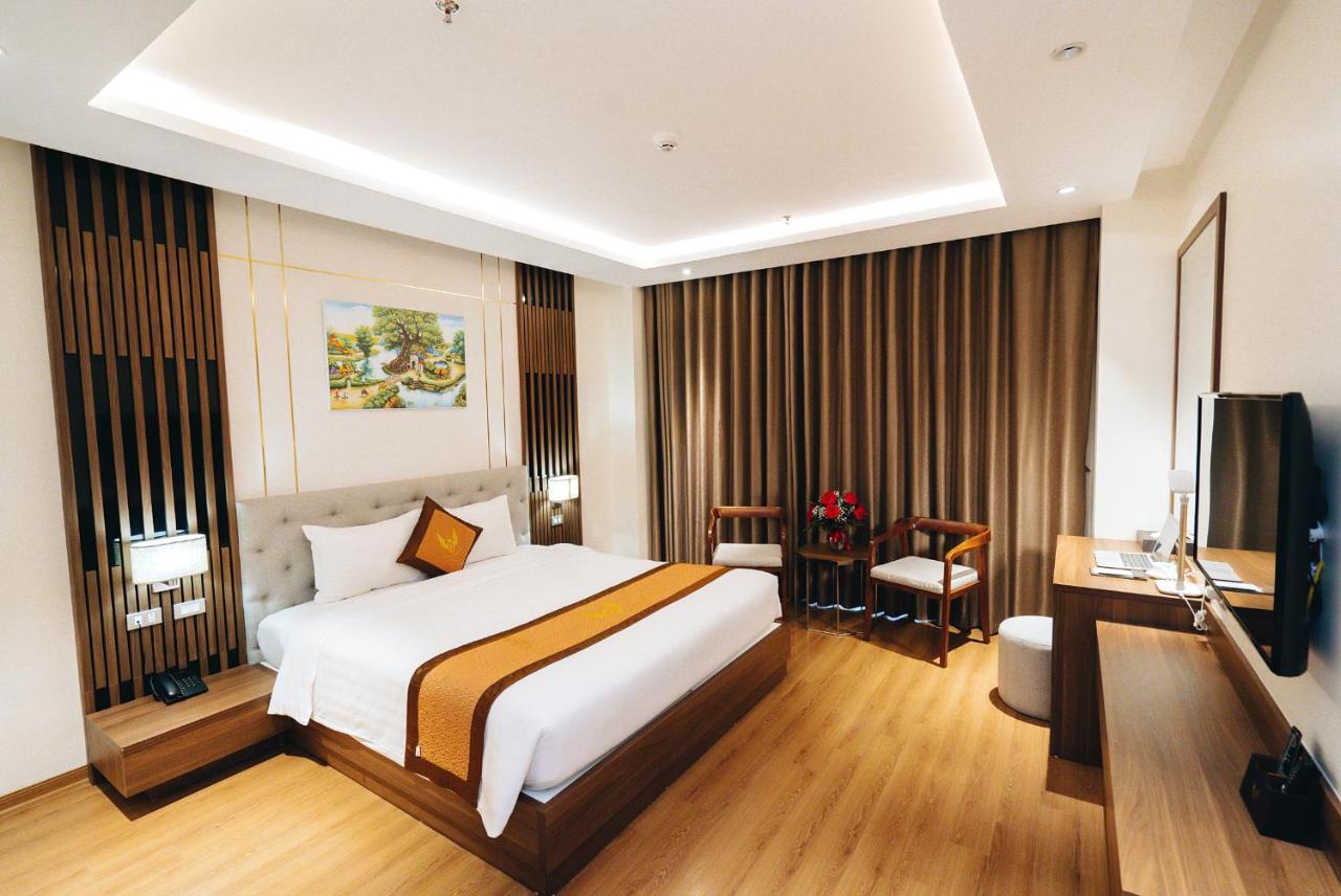 Manh Quan Luxury Hotel Vinh Yen Exterior photo